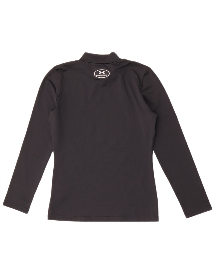 Under Armour Boys Cold Gear Top Μακρυμάνικο 11-12 ετών Μεγάλο Μαύρο
