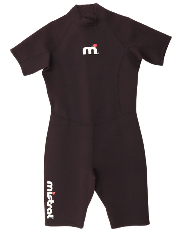 Mistral Γυναικεία γραφικά Playsuit UK 18 XL Μαύρο νάιλον