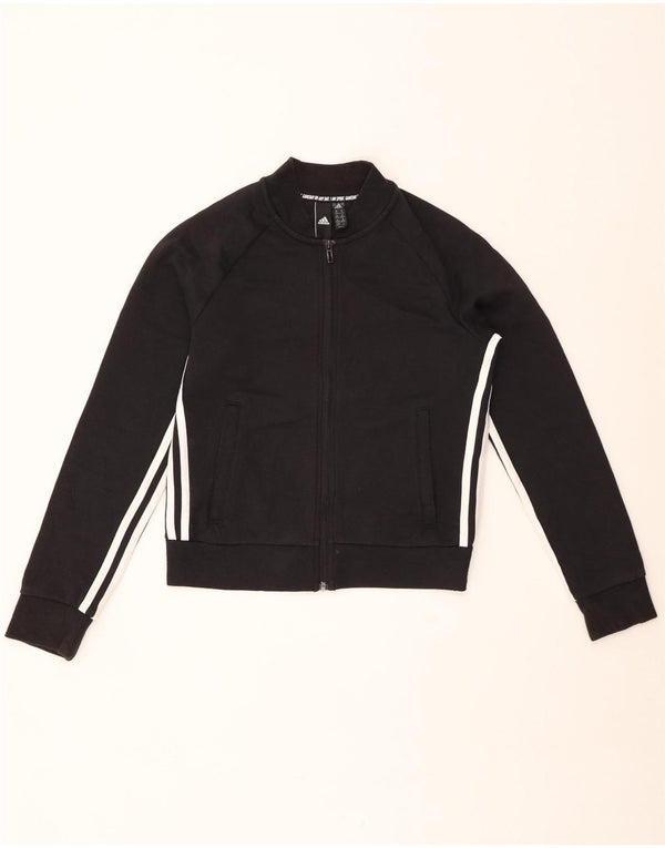 Γυναικεία φόρμα ADIDAS Crop Top Jacket UK 4/6 XS Μαύρο