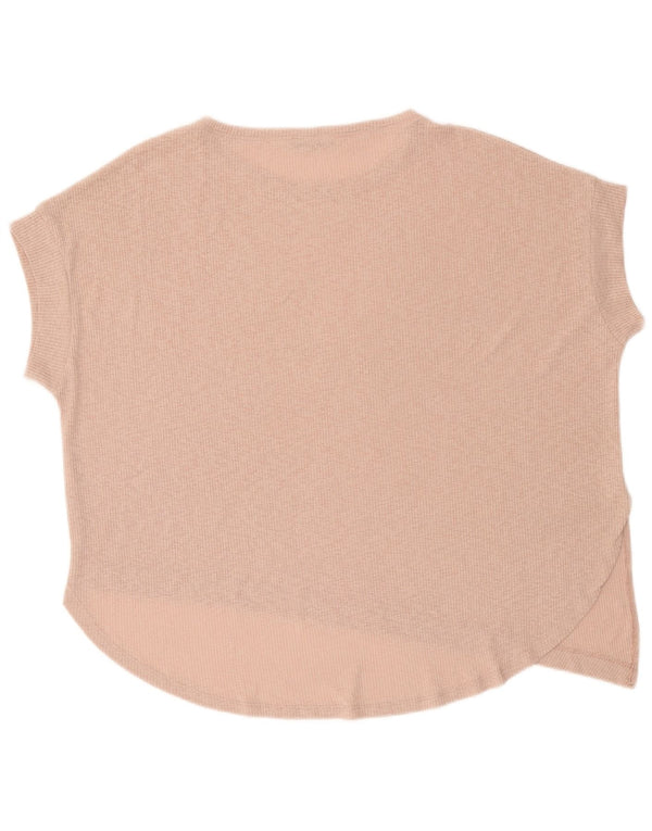 Zara Γυναικεία Μπλούζα Oversized Top Μεσαίο Ροζ