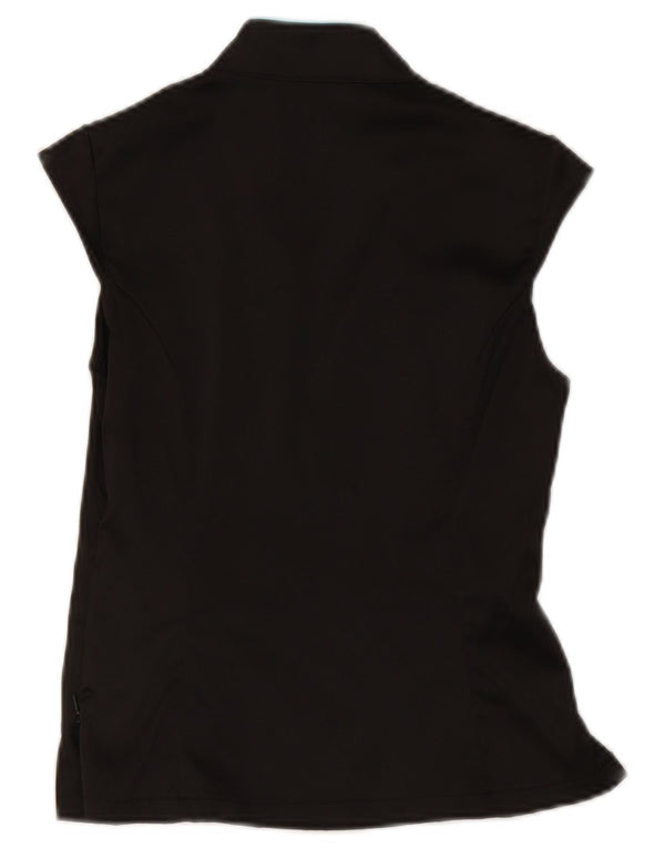 Γυναικεία μπλούζα Jane Norman Top UK 12 Medium Black Floral Polyester