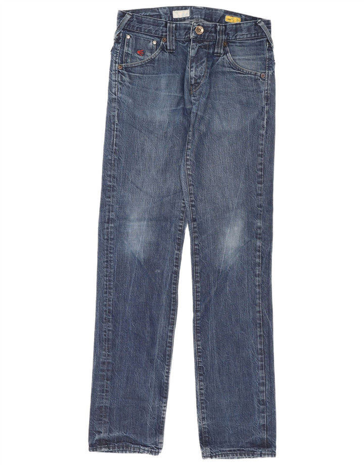 Energe Γυναικείο Liam Straight Jeans W31 L36 Μπλε βαμβακερό