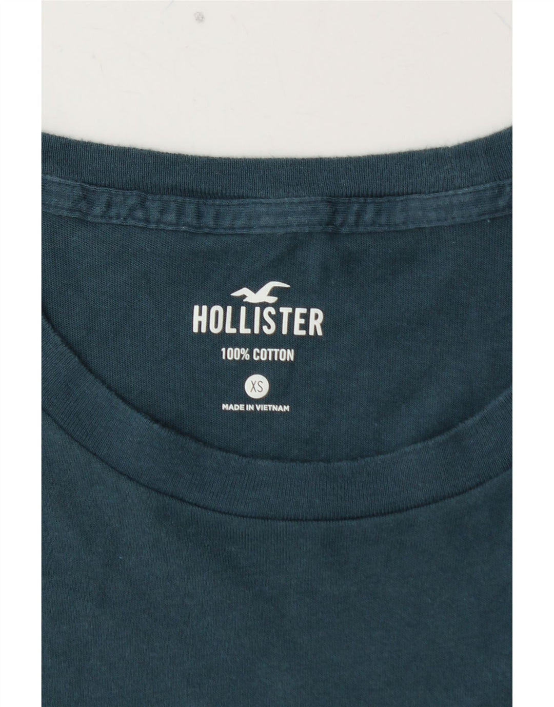 Ανδρικό T-Shirt HOLLISTER Top XS Blue Cotton
