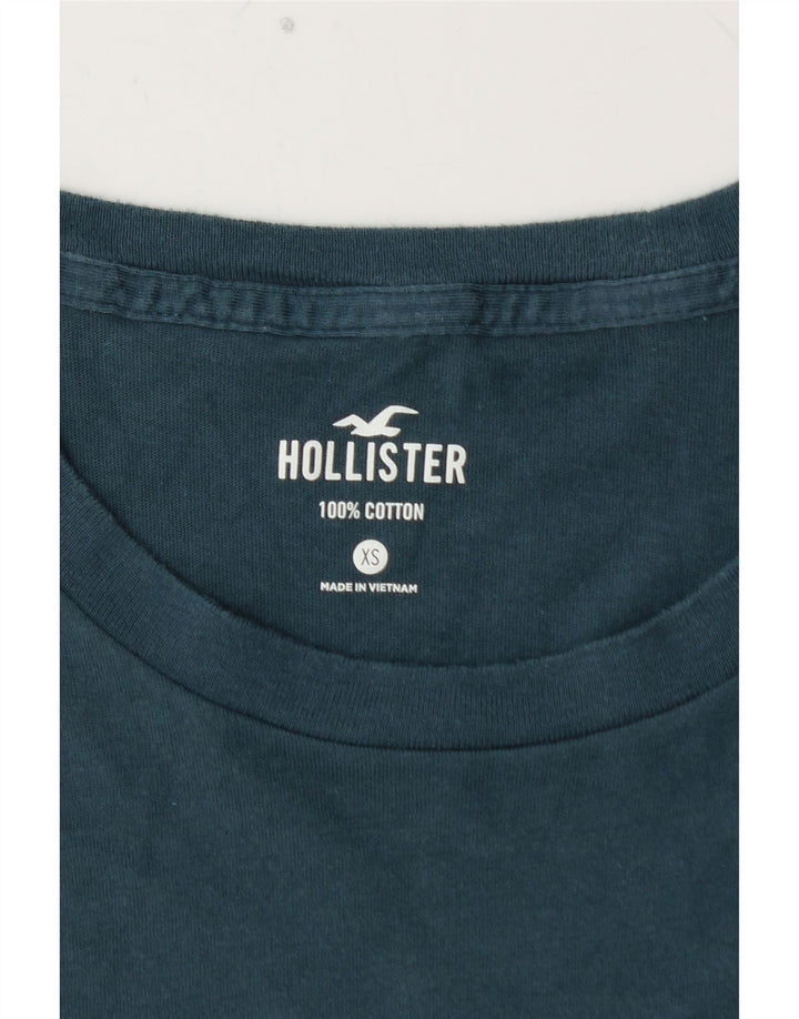 Ανδρικό T-Shirt HOLLISTER Top XS Blue Cotton