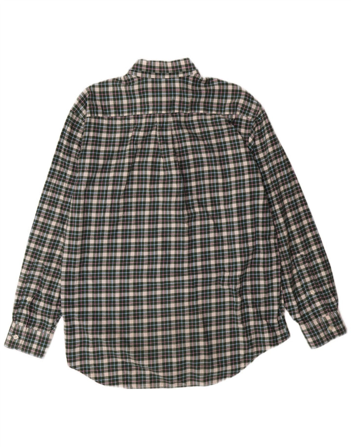 Ανδρικό φανελένιο πουκάμισο Vineyard Vines, Μεσαίο Πράσινο Check Cotton Preppy