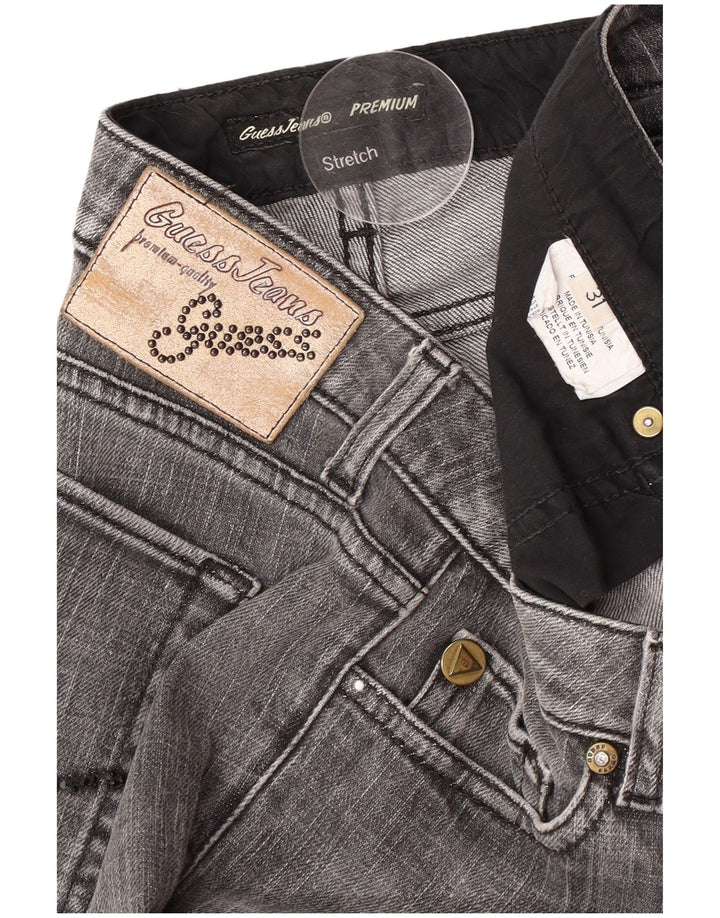 Guess Γυναικείο Slim Jeans W31 L28 Γκρι