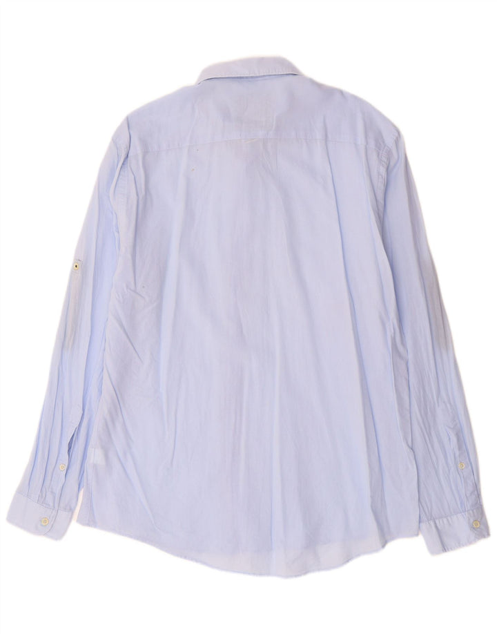 Ανδρικό πουκάμισο ZARA Relaxed Fit XL Blue