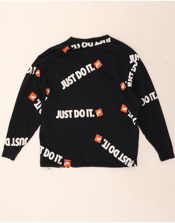 Ανδρικό γραφικό φούτερ NIKE Jumper Small Navy Blue Cotton