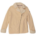 Γυναικεία φόρμα ROXY Sherpa Top Jacket UK 10 Small Off White Βαμβακερά