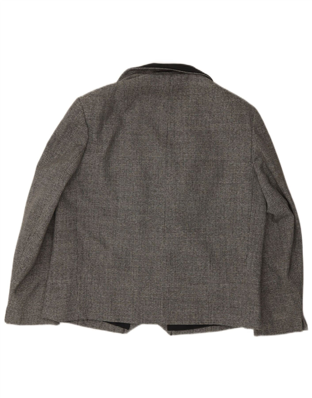 Erle ZF γυναικείο σακάκι με διπλό στήθος UK 16 Large Grey Houndstooth