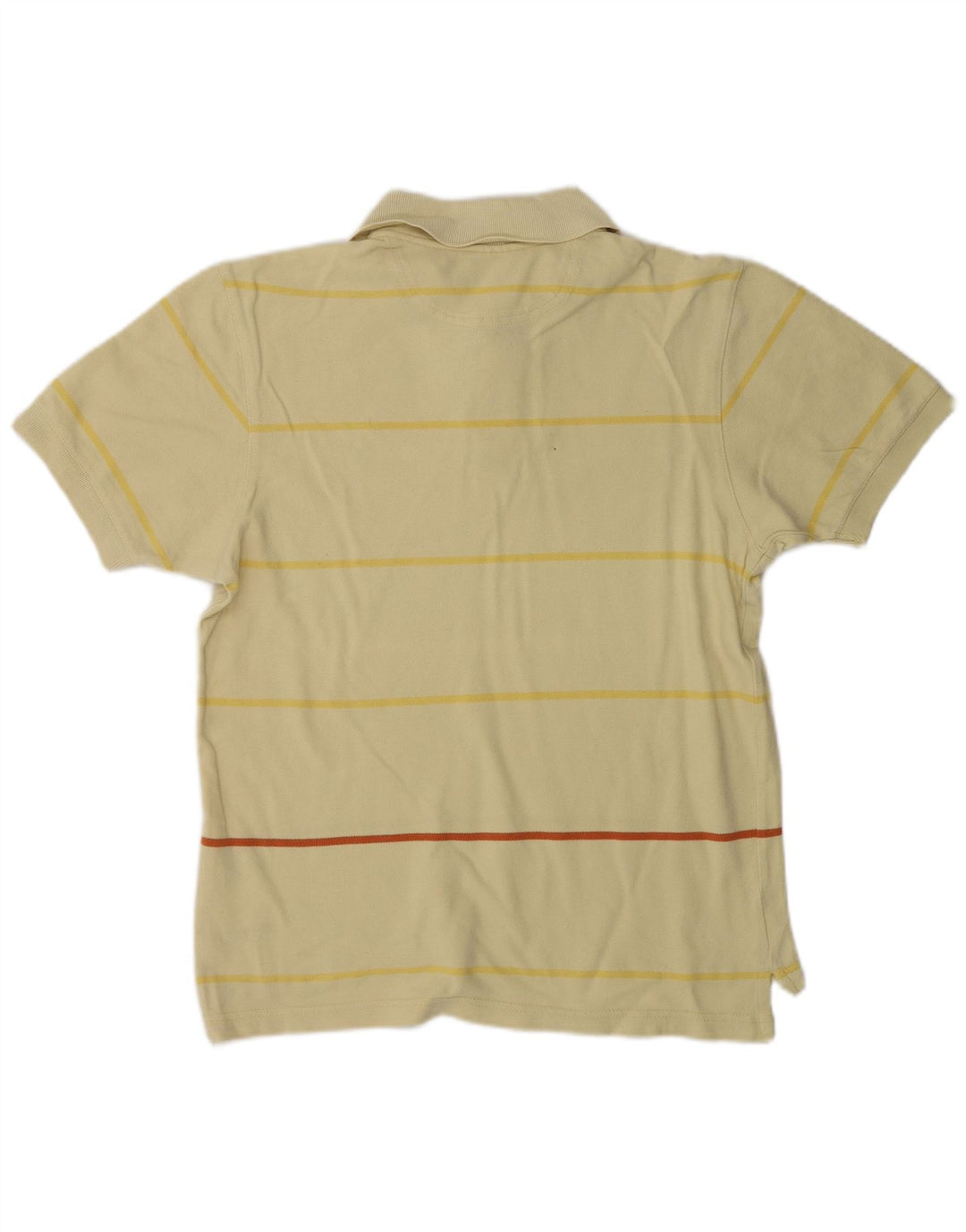 Ανδρικό μπλουζάκι Adidas Polo Μικρό κίτρινο βαμβακερό ριγέ