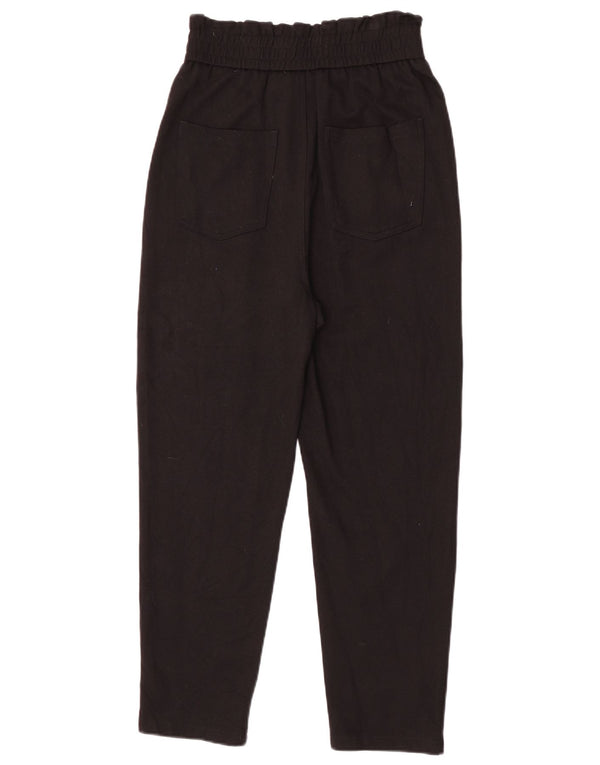 Zara γυναικείο ψηλόμεσο παντελόνι Chino XS W24 L25 Μαύρο βισκόζη