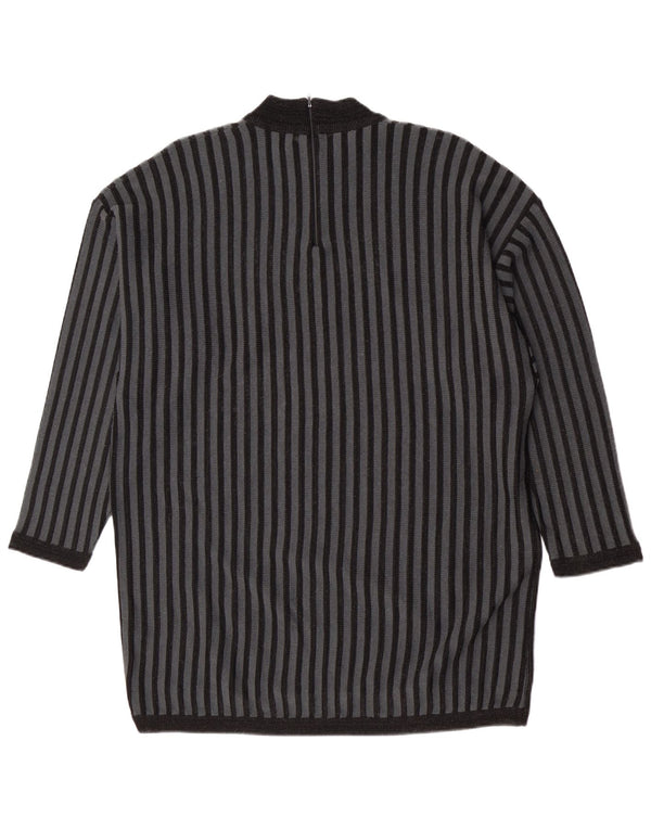 Γυναικείο πουλόβερ Portobello's Longline Turtle Neck Jumper UK 14 Medium Black