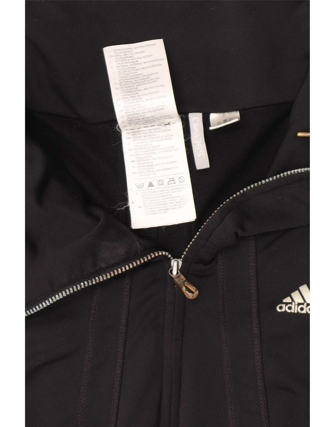 Adidas Γυναικεία φόρμα Clima 365 Top Jacket UK 14 Medium Black Polyester