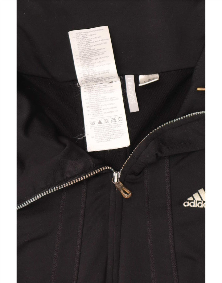 Adidas Γυναικεία φόρμα Clima 365 Top Jacket UK 14 Medium Black Polyester