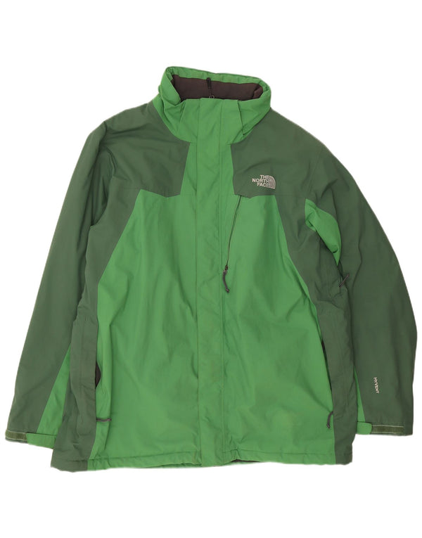 Ανδρικό μπουφάν North Face Windbreaker UK 42 XL Green Colourblock Nylon