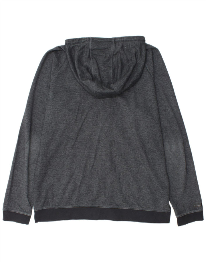 Ανδρικό πουλόβερ με κουκούλα με φερμουάρ UNDER Armour XL Γκρι βαμβακερό
