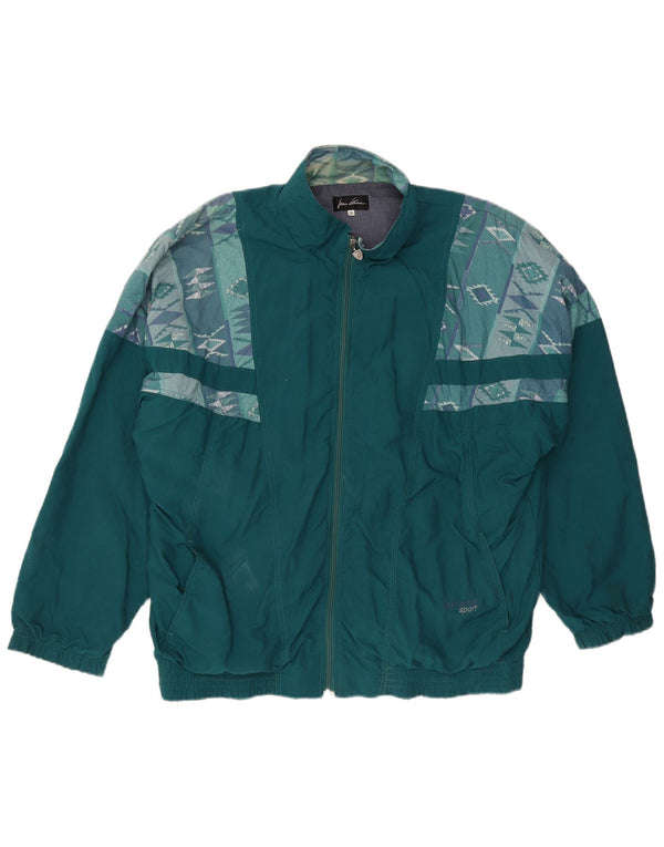 Ανδρική φόρμα Jean Leduc Top Jacket XL Green Geometric Polyester