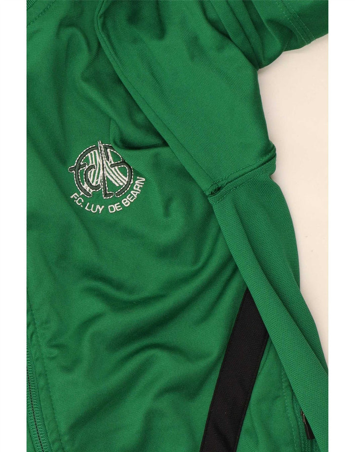 Μπουφάν Nike Boys Dri Fit αθλητική φόρμα 10-11 ετών μεσαίο πράσινο χρώμα