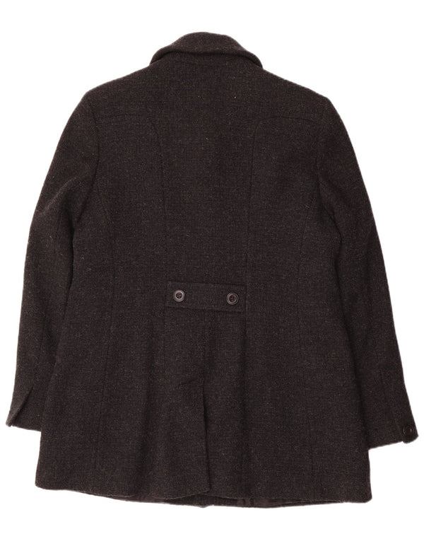 Γυναικείο πανωφόρι Laura Ashley UK 12 Medium Grey Wool