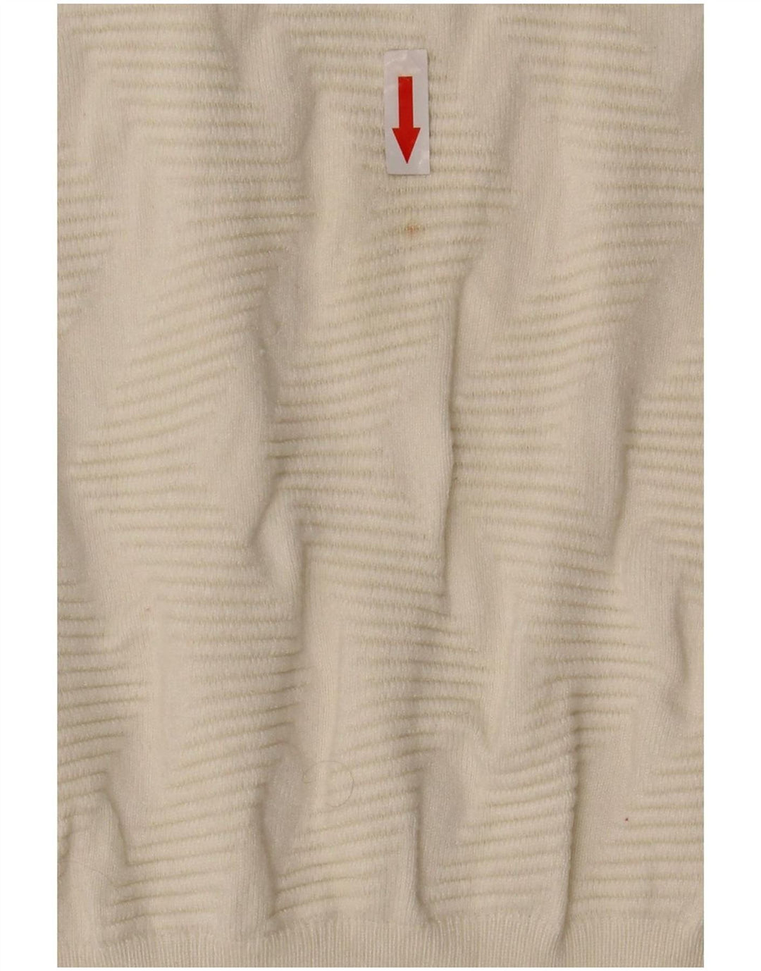 Marks & Spencer Γυναικείο πουλόβερ με λαιμόκαυστο UK 12 Medium Off White