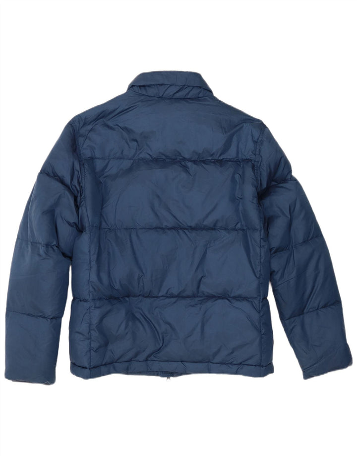Massimo Dutti Ανδρικό μπουφάν UK 40 Large Navy Blue Polyester