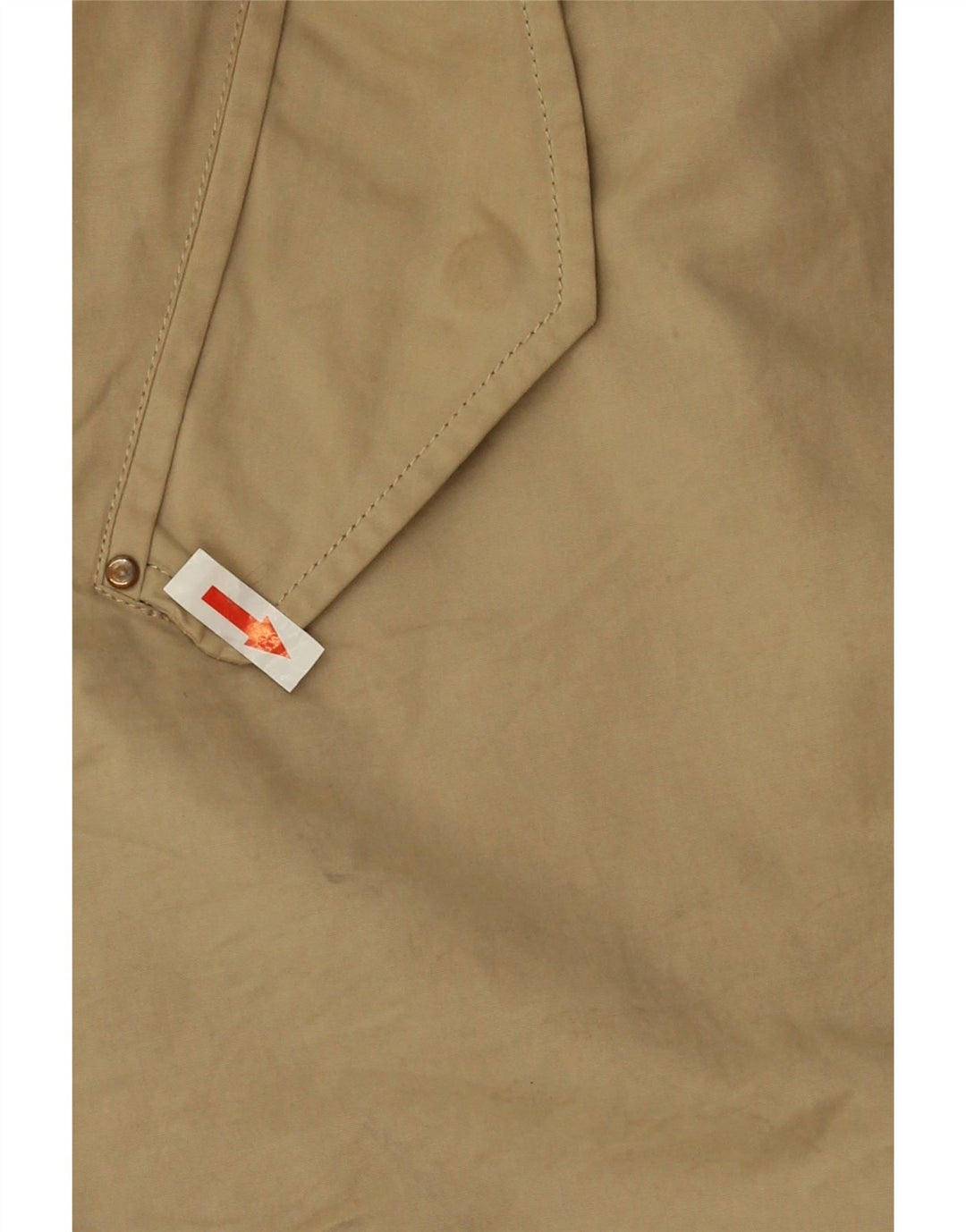 Zara Γυναικείο μπουφάν Parka με κουκούλα UK 16 Large Beige