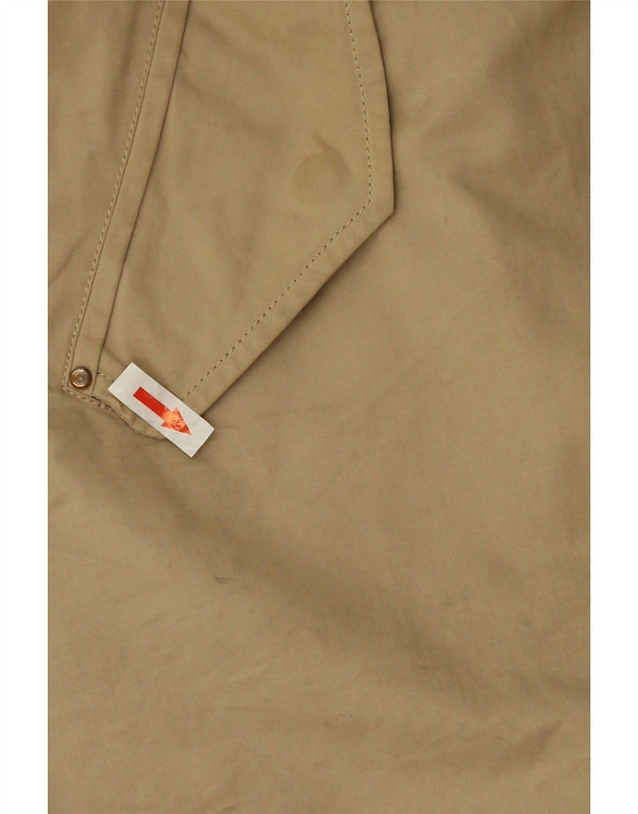 Zara Γυναικείο μπουφάν Parka με κουκούλα UK 16 Large Beige