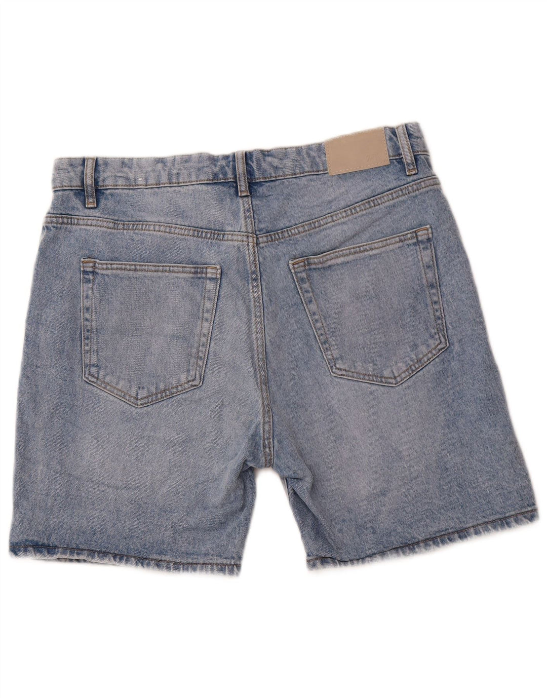 Ανδρικό τζιν σορτς ZARA 42 μεγάλο W32 μπλε βαμβακερό