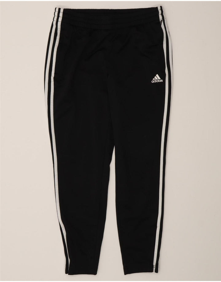Adidas Γυναικεία φόρμα παντελόνι UK 12/14 Μεσαίο μαύρο πολυεστέρα