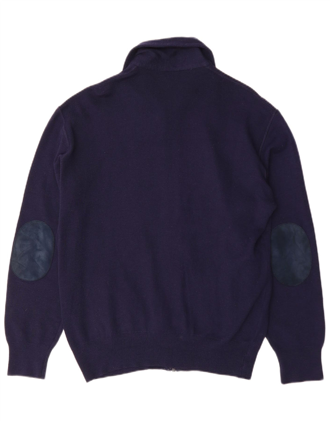 Vintage Ανδρική Ζακέτα πουλόβερ Μαλλί μεσαίου Navy