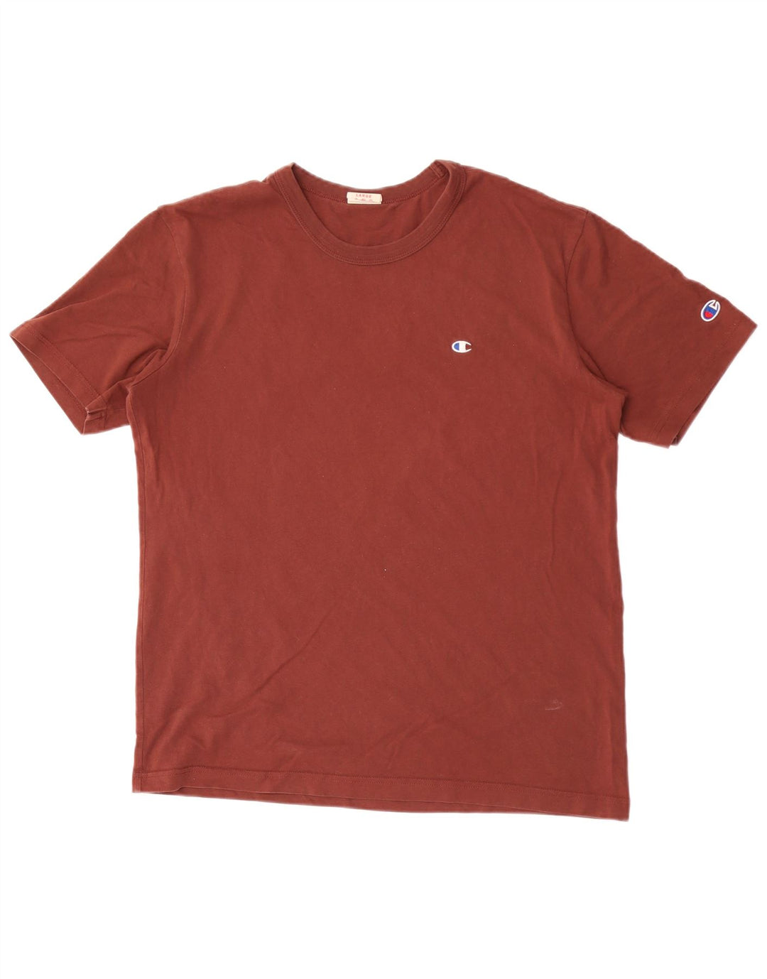 Champion Γυναικείο T-Shirt Top UK 16 Large Brown