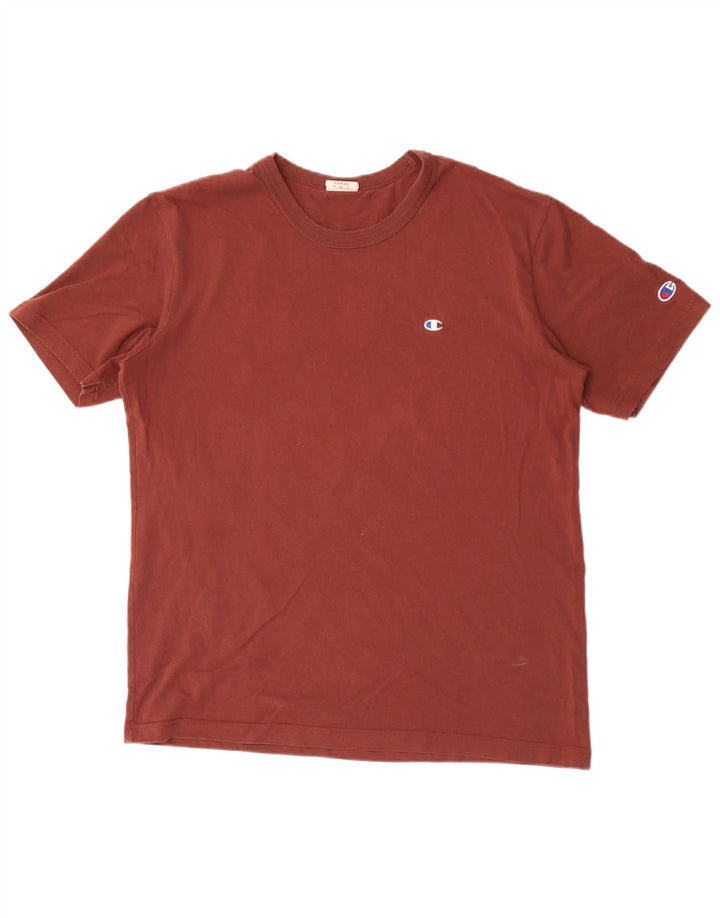 Champion Γυναικείο T-Shirt Top UK 16 Large Brown