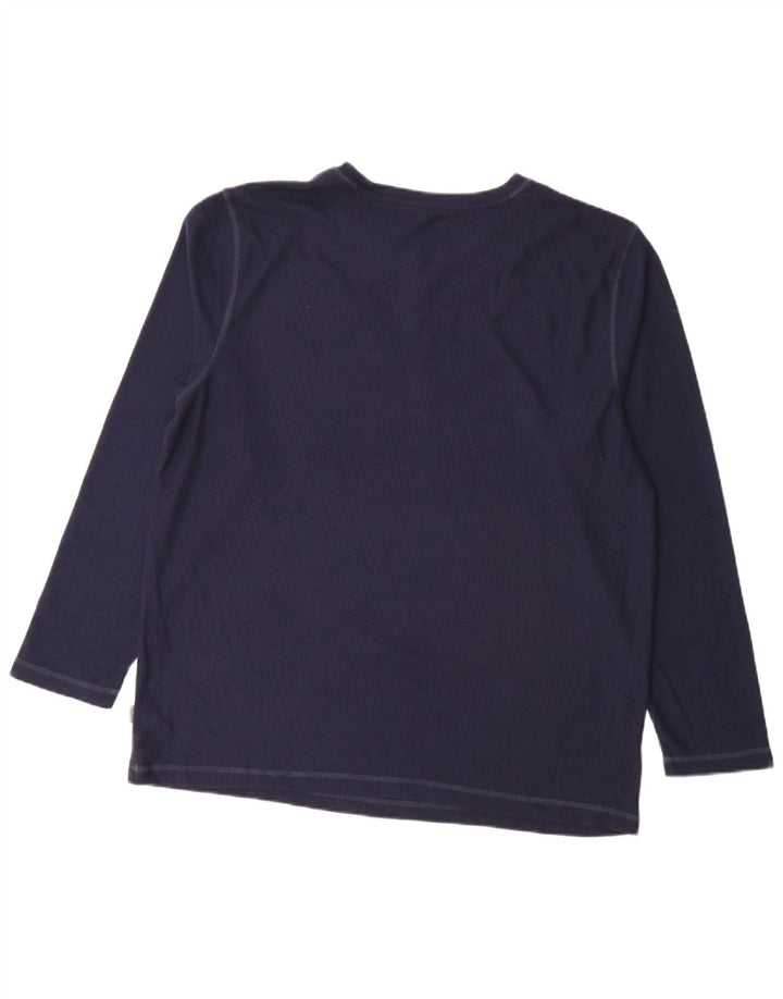Eddie Bauer Ανδρικό μακρυμάνικο XL Navy Blue Polyester