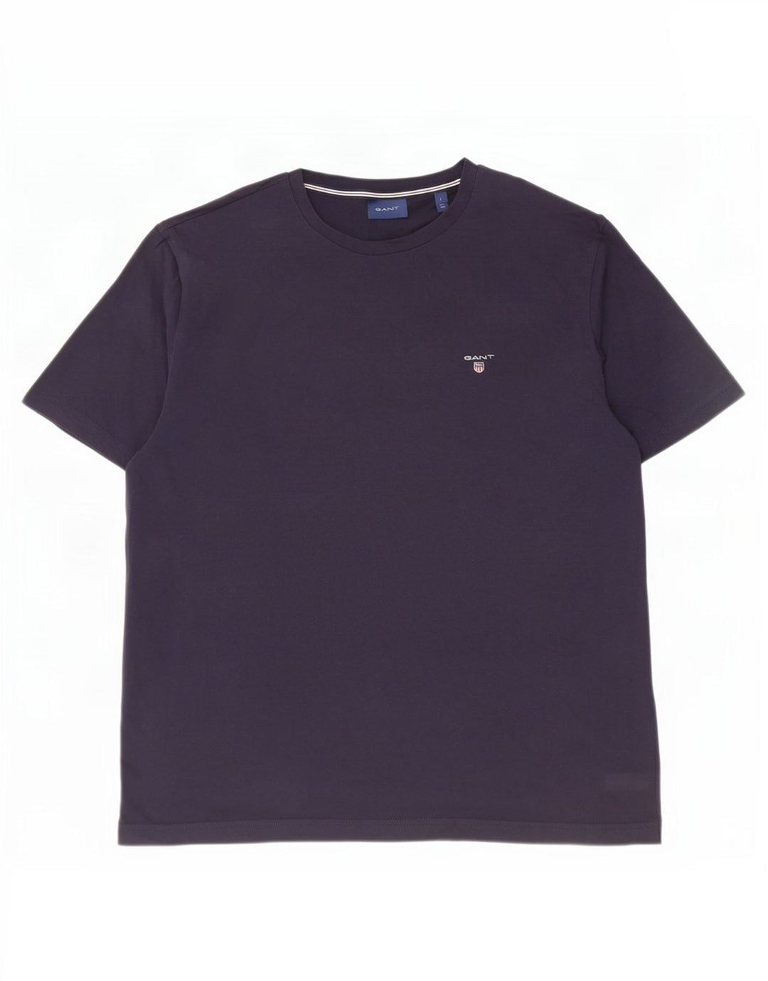 Ανδρικό T-Shirt Gant Top Large Navy Blue από βαμβάκι