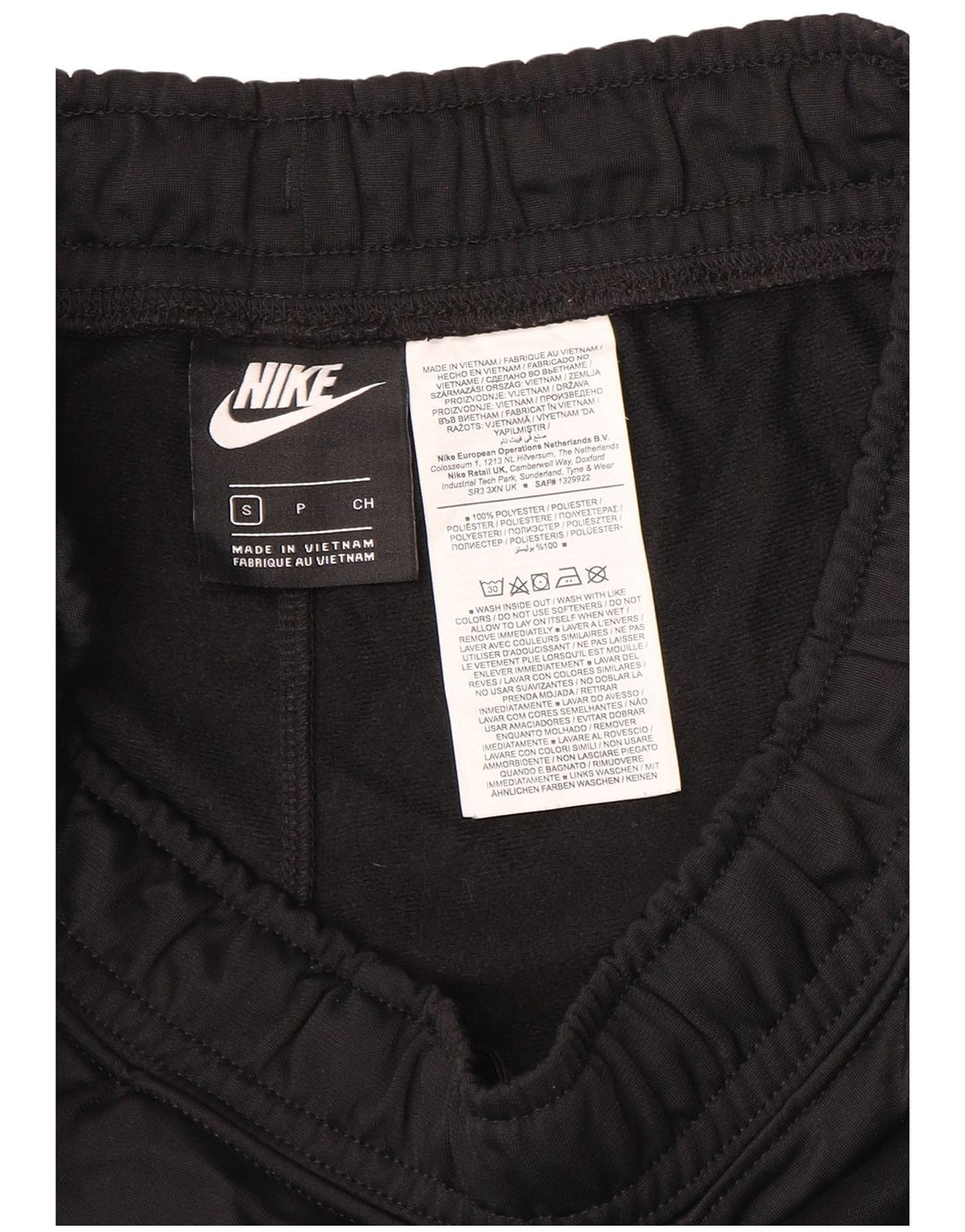 Ανδρική φόρμα NIKE Παντελόνι Joggers Small Black Colourblock Polyester