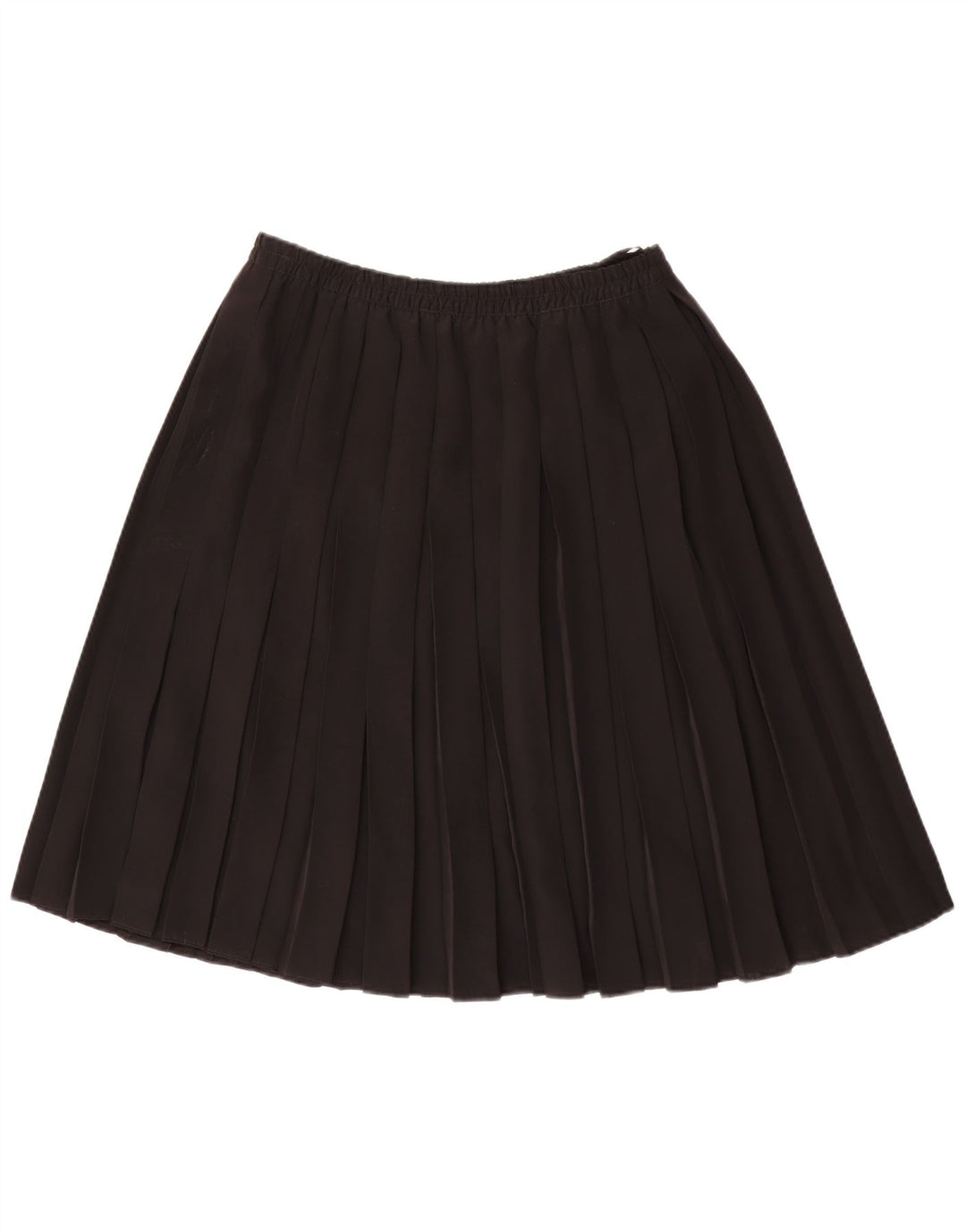 Vintage γυναικεία πλισέ φούστα EU 42 Large W34 Μαύρο Πολυεστέρας