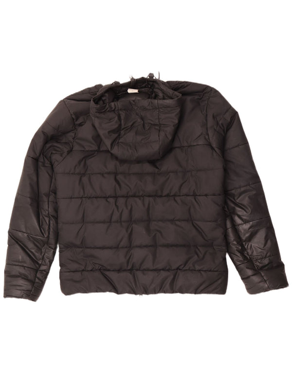 Ανδρικό μπουφάν Nike Therma-Fit με κουκούλα γραφικό UK 40 μεγάλο μαύρο