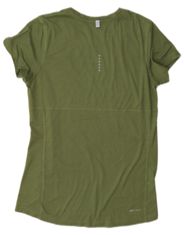 Γυναικείο T-shirt Nike Dri Fit Top UK 10 Small Green
