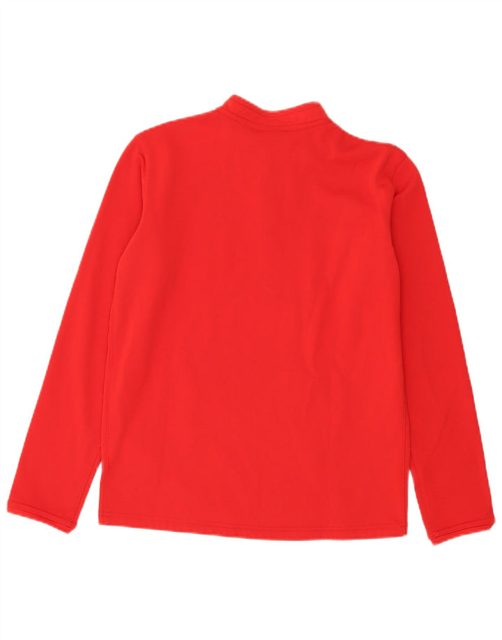 Φόρμα Nike Boys Dri Fit με φερμουάρ πουλόβερ φόρμα 13-14 ετών XL Red