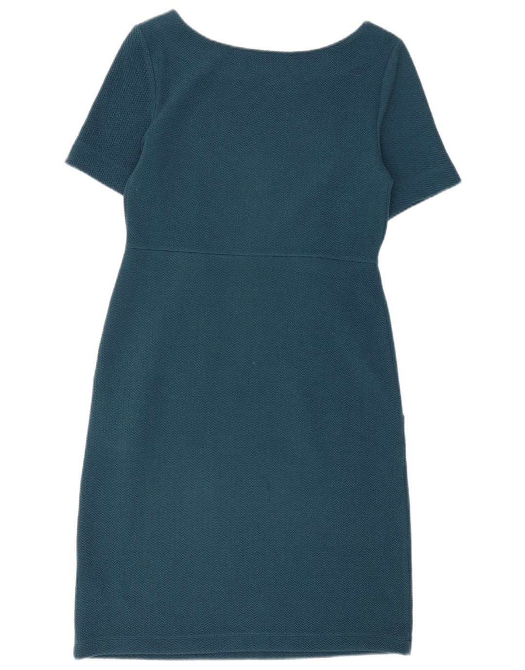 WHITE STUFF Γυναικείο φόρεμα με θήκη UK 10 Small Navy Blue Chevron Polyester