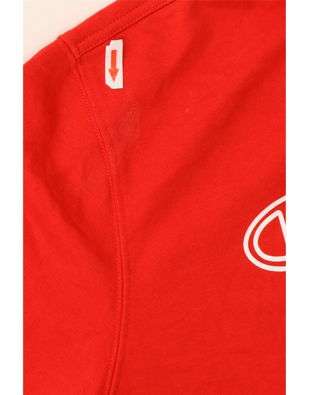 Ανδρικό Champion Graphic Hoodie Jumper Μεσαίο κόκκινο βαμβακερό