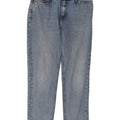 Lee Mens Mom Straight Jeans W30 L31 Blue Cotton