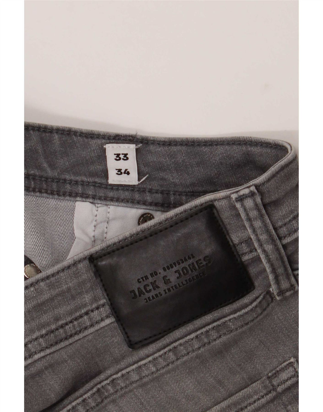 Jack & Jones Ανδρικό Τζιν GLENN Slim W33 L34 Γκρι