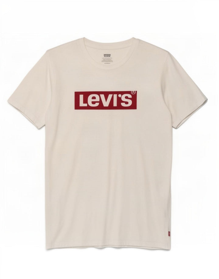 Ανδρικό γραφικό T-Shirt Levi's Top XS Λευκό