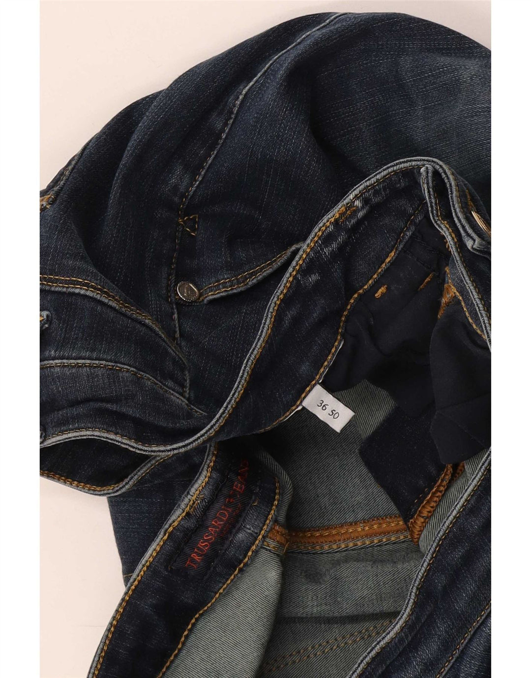 Ανδρικό τζιν Trussardi Cropped W36 L24 Blue