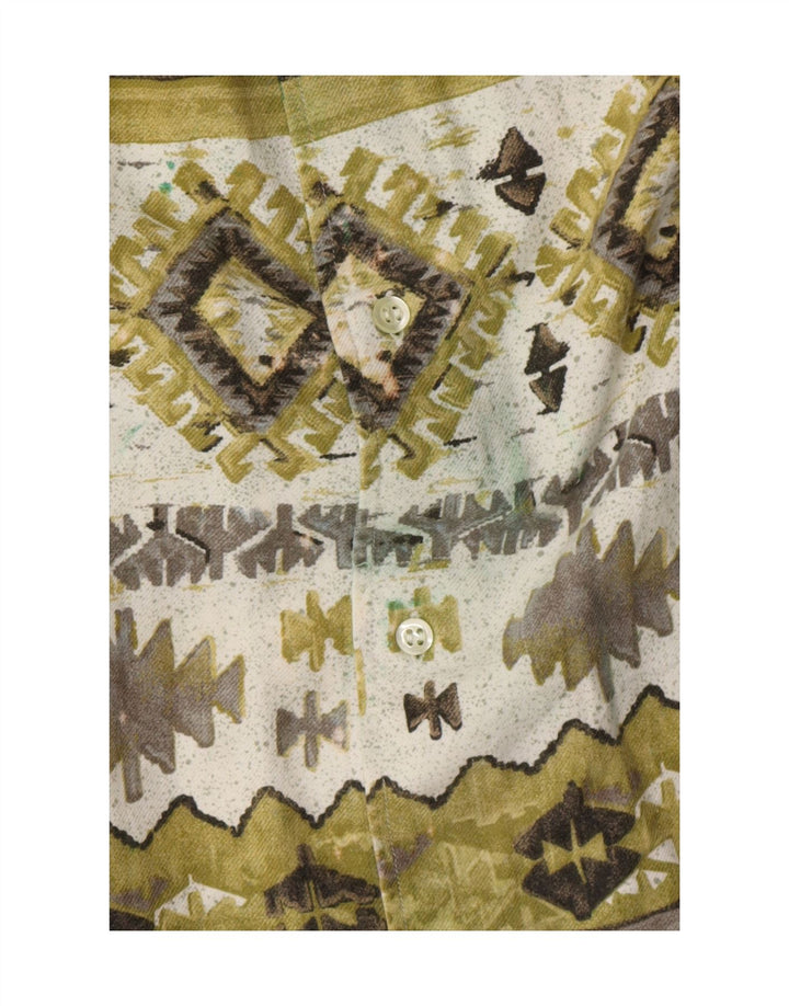 Ανδρικό πουκάμισο Fitzroy XL Πράσινο γεωμετρικό