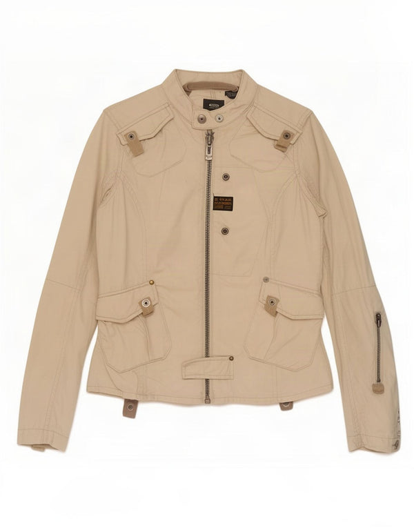 G-Star Γυναικείο Utility Jacket UK 6 XS Beige Cotton