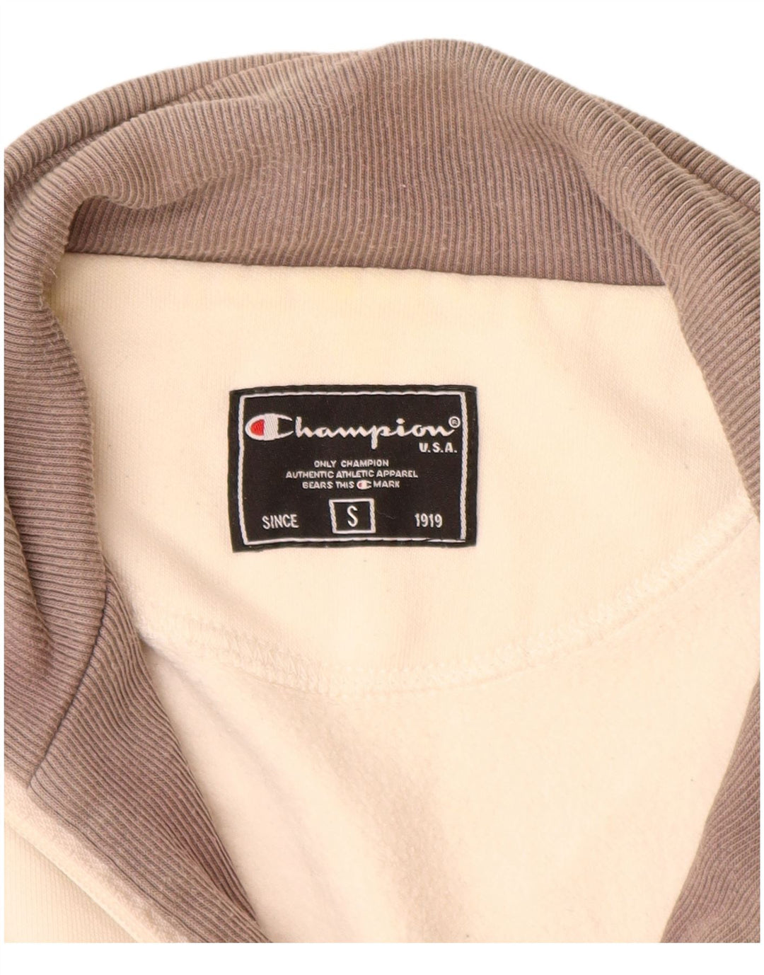 Ανδρική αθλητική φόρμα Champion Top Jacket Μικρό λευκό βαμβακερό