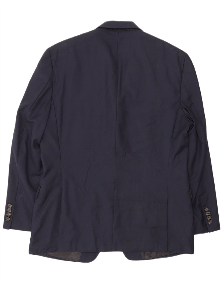 Ralph Lauren Ανδρικό μπλέιζερ με 2 κουμπιά μπουφάν UK 42 Large Navy Blue Wool Classic